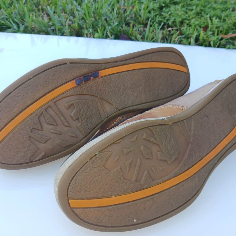 Timberland Men's Size 10.5 Brown Genuine Leather Shoes - Picture 9 of 10